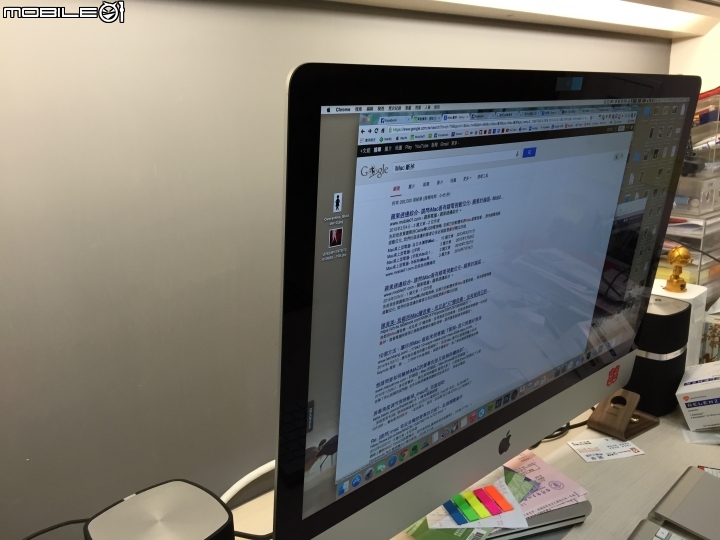 iMac 27吋 螢幕軸承突然斷掉