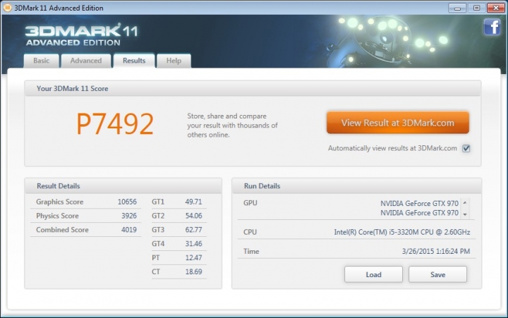 EXP-GDC筆電外接顯卡套件 EVGA GTX 970 跑分