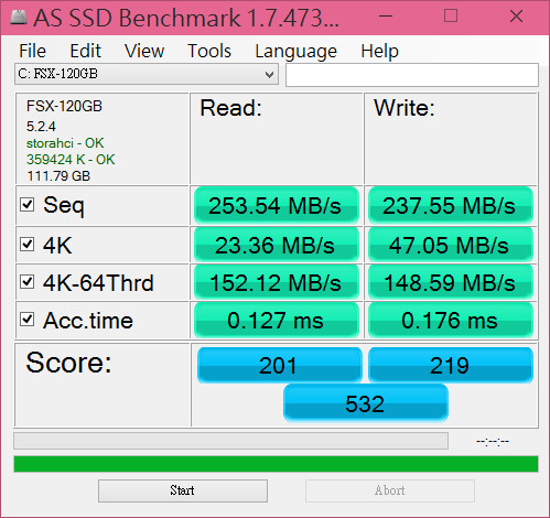 [簡單開箱]fujitsu SLC ssd120GB