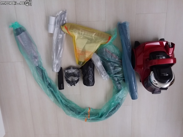 [開箱]日立CVSX950T海外版本CV-SA500 吸塵器