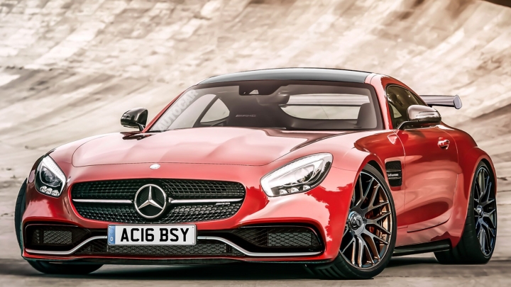 Mercedes-Benz 新一代 63 等級的前氣壩設計造型