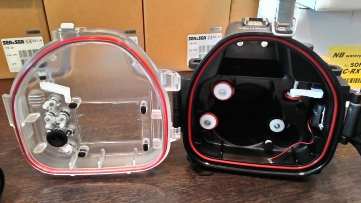 EOS M  NB潛水殼18~55專用