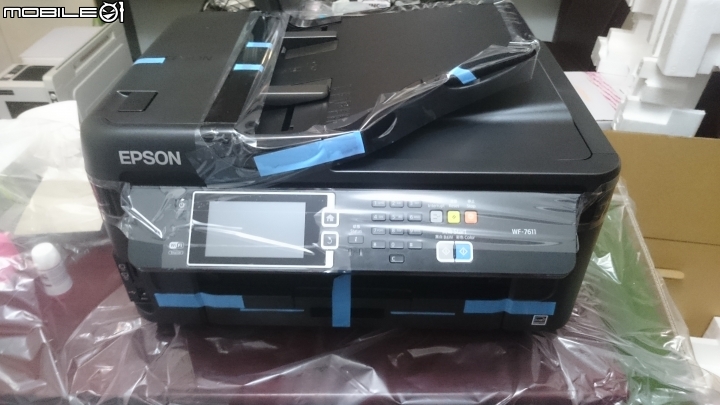 [開箱]高速廉價A3事務機新選擇EPSON WF-7611