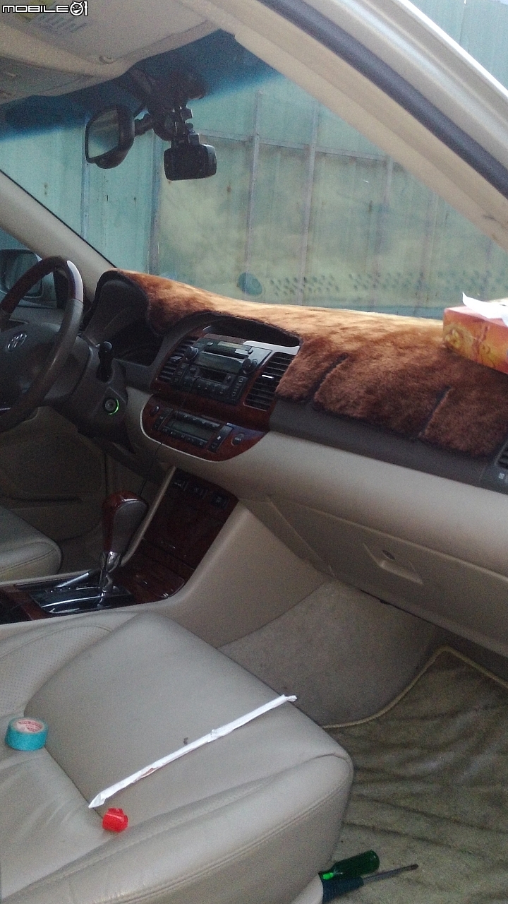 TOYOTA 03'CAMRY 安裝DOD LS460W DIY 實錄