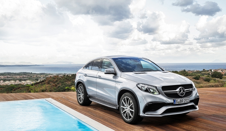 Mercedes-Benz 新一代 63 等級的前氣壩設計造型