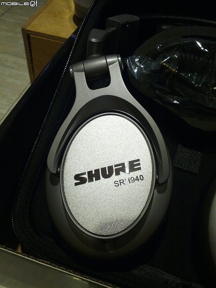 ［分享第一支耳罩 開箱唷 ］Shure SRH940