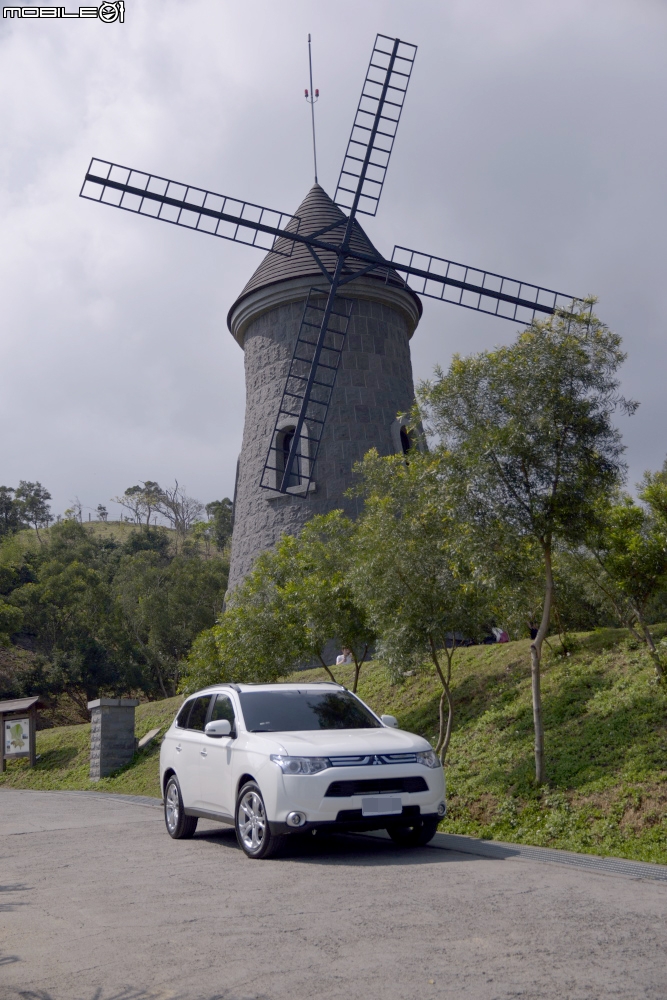 初次宜蘭行的Mitsubishi Outlander白帥帥開箱