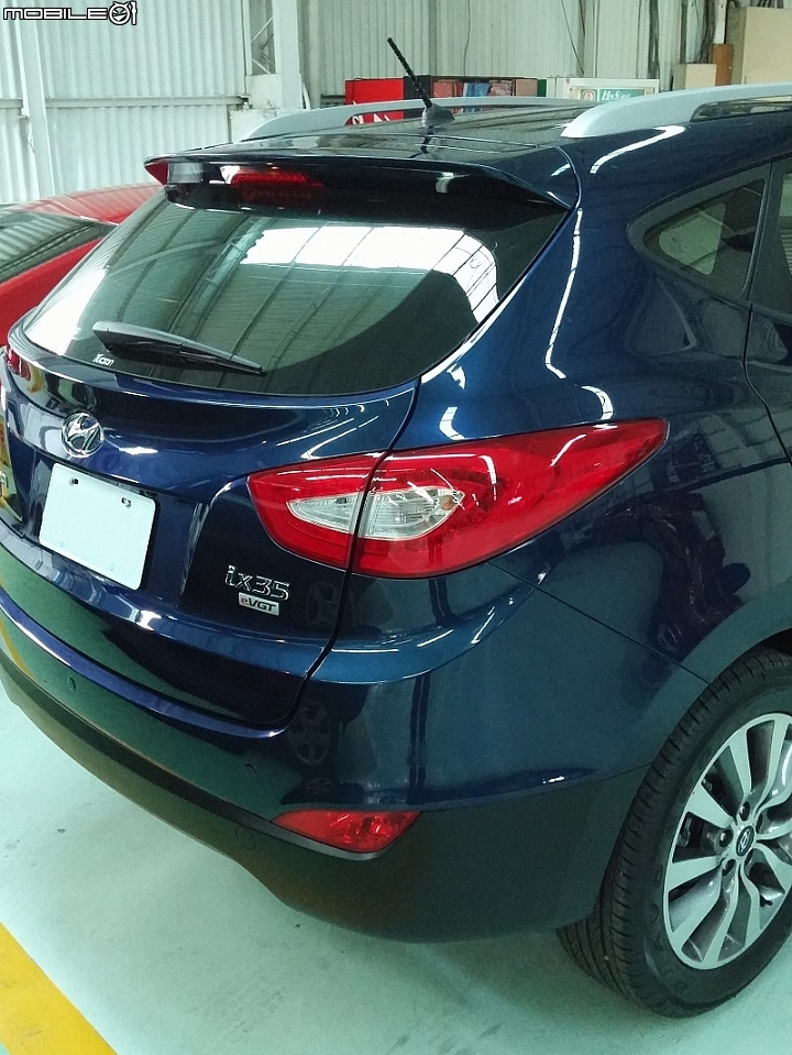 2015 ix35 柴油尊貴 極光藍 開箱