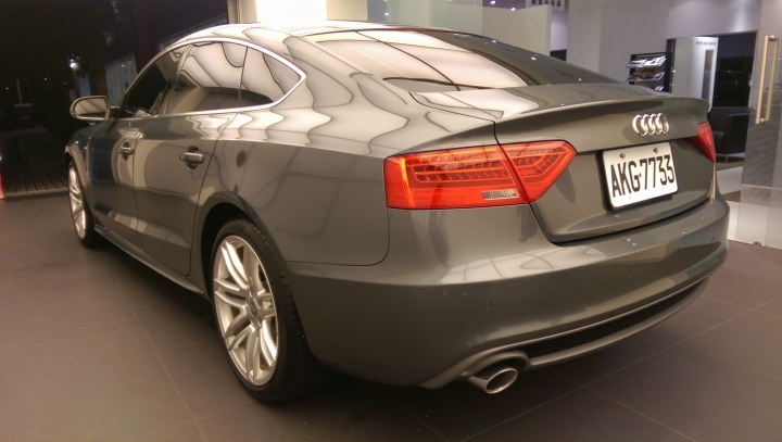 2015年式A5 Sportback S-line 簡易開箱