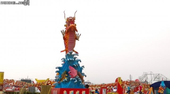 台中烏日燈區白天散步遊