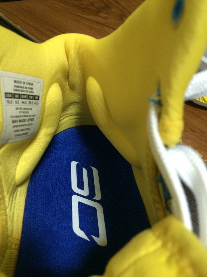[開箱暨分享]Under Armour Curry One