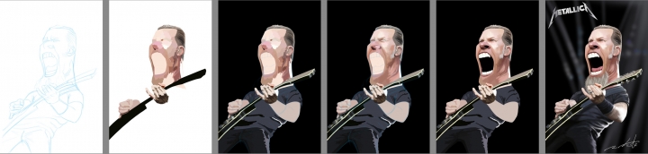 Caricature Painting  練習