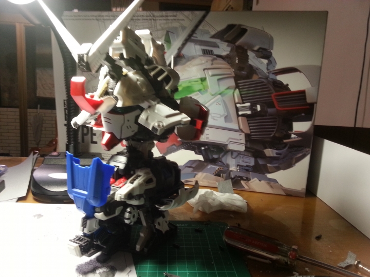 [簡易開箱]MAGNIFIER RX-78 GB04G 1/20 胸像