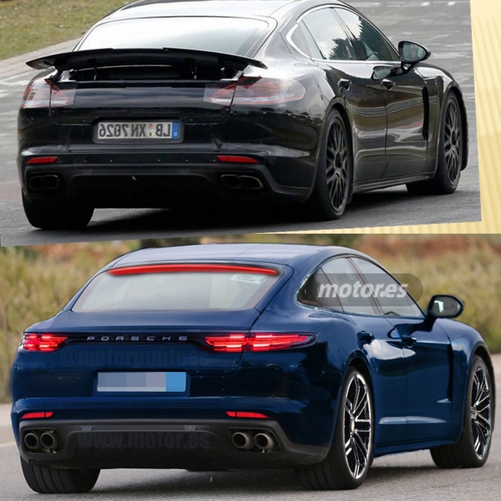 全新 Panamera 間諜照 與 想像圖