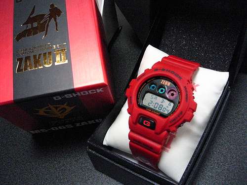 赤い慧星  夏亞的逆襲  機動戦士ガンダム G-SHOCK x GUNDAM