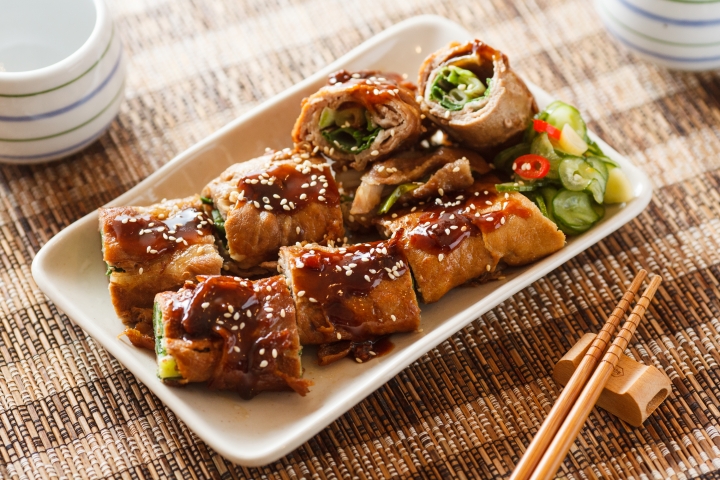 (超簡單) 和風蔥肉捲