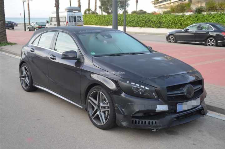 Mercedes-Benz 新一代 63 等級的前氣壩設計造型