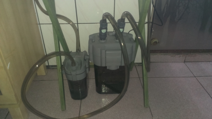 新手2尺水草設缸+銀箭xb-308圓桶開箱