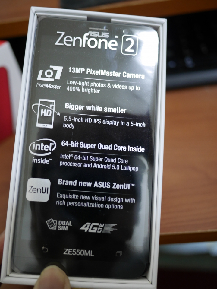 Zenfone 2 720p 2g/16g 微開箱