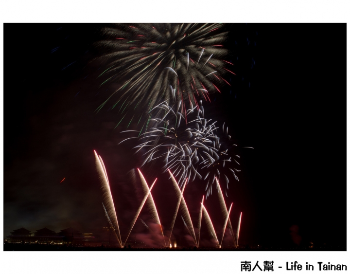 【台南市活動-安南區】2015台南正統鹿耳門聖母廟 #花火迎春 #(高空煙火秀)
