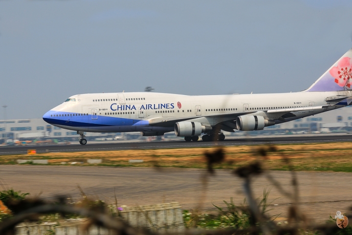[桃園]桃園機場拍飛機的好地方 by蛋拔