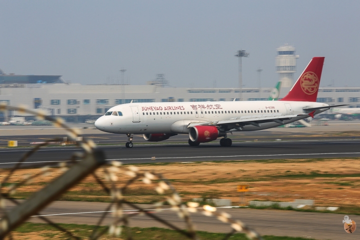[桃園]桃園機場拍飛機的好地方 by蛋拔