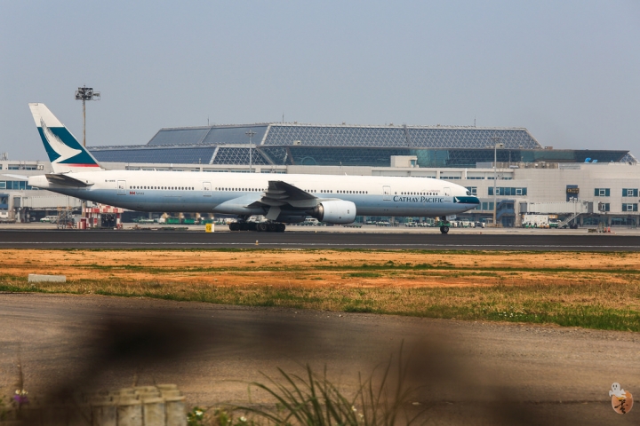 [桃園]桃園機場拍飛機的好地方 by蛋拔