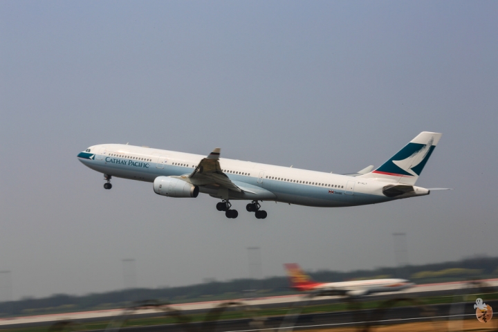 [桃園]桃園機場拍飛機的好地方 by蛋拔