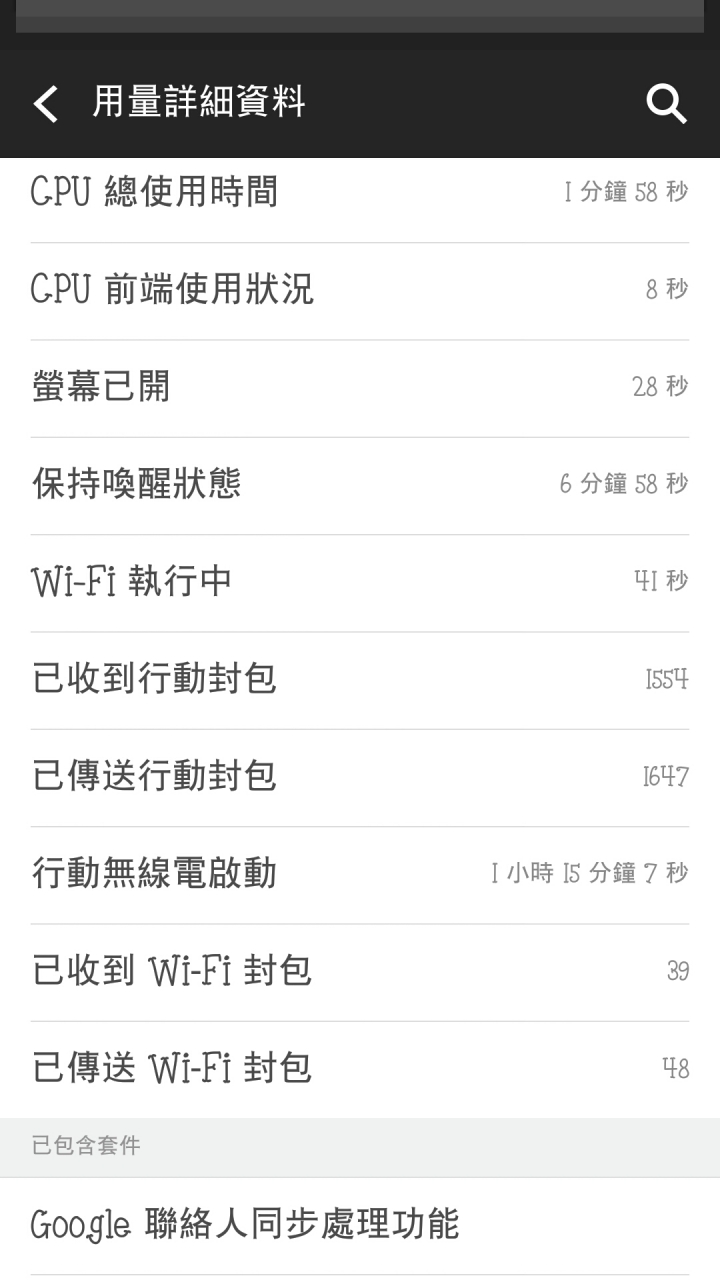 butterfly s 更新5.0後google耗電