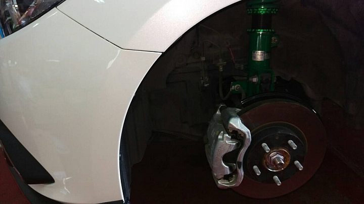 2015 MAZDA 3 安裝 TEIN SF+ EDFC Active Pro 分享