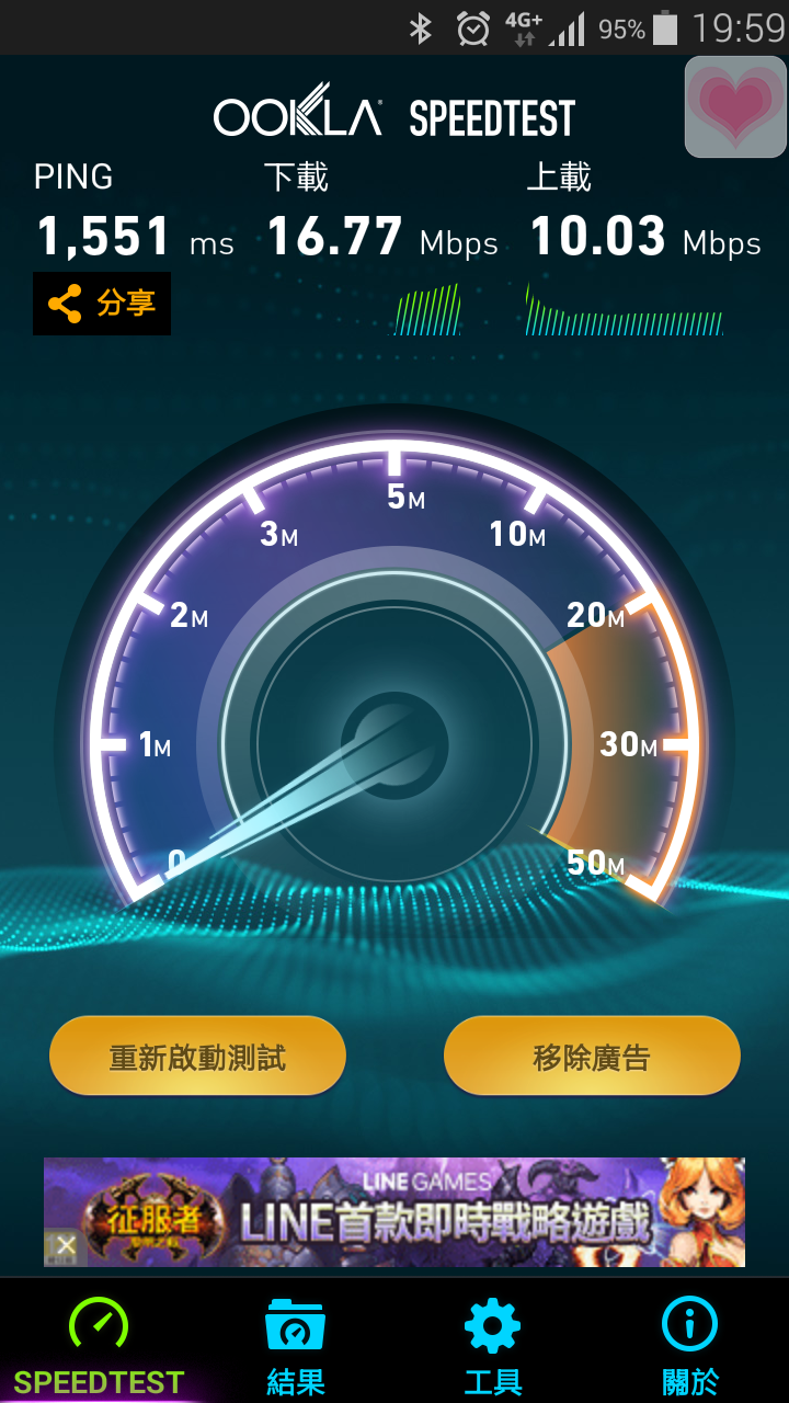 三星工程師說，這樣的4g+是正常…