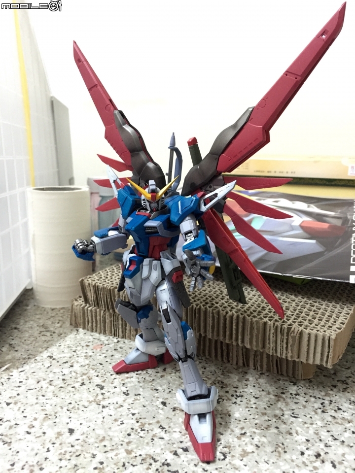 ［新手試作陰影噴塗］RG 1/144 命運鋼彈