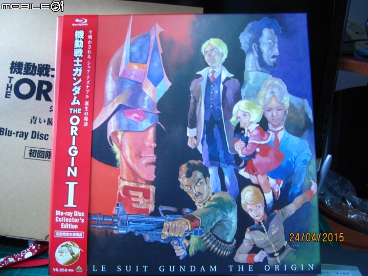 機動戰士 'THE ORIGIN l' BD 限定版 純開箱