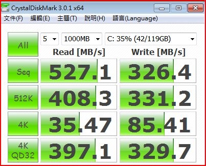 Plextor m6pro 跑 Plexturbo~