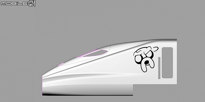 高鐵老皮歡樂列車模型製作