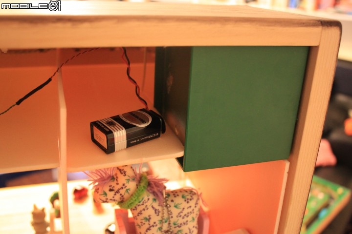 [硬漢工作室] 音樂書架娃娃屋