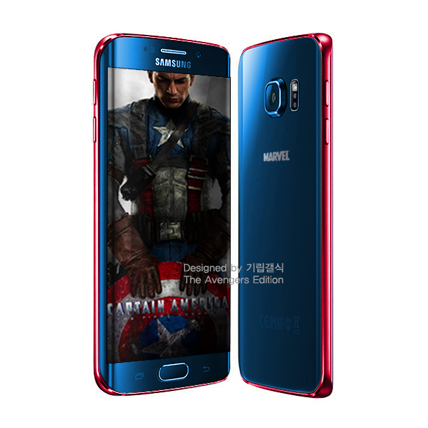 Galaxy S6推復仇者聯盟 顏色真漂亮.....有點太早買