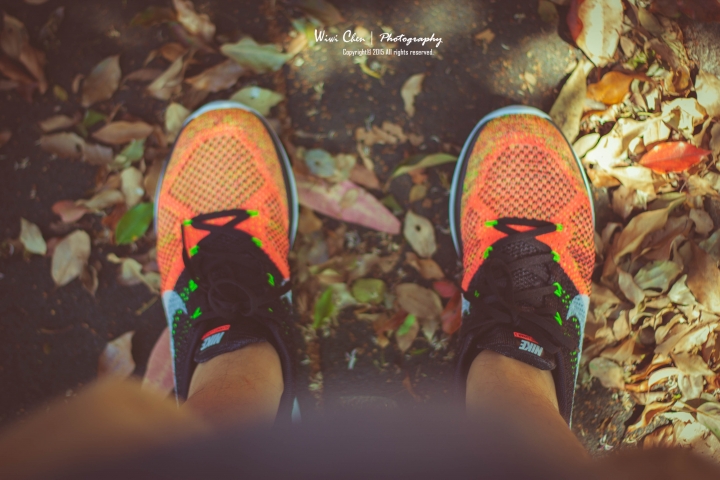 Nike Lunar 3 Flyknit 曬照