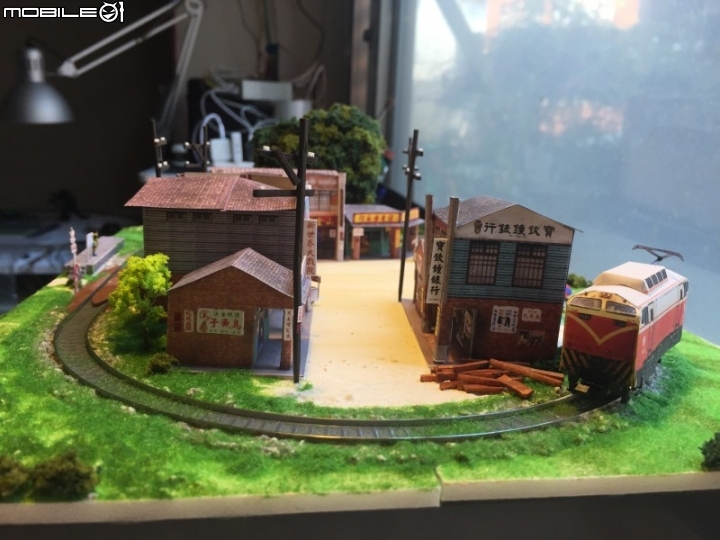 [紙模型] 台灣鐵路小場景