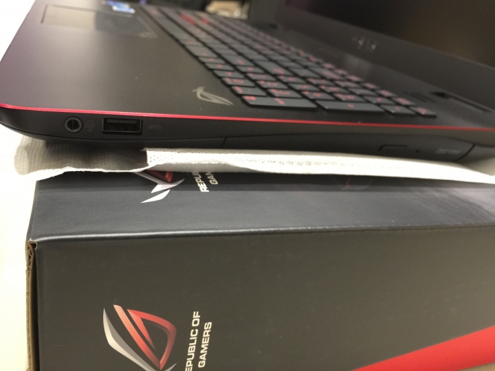 G551JM開箱
