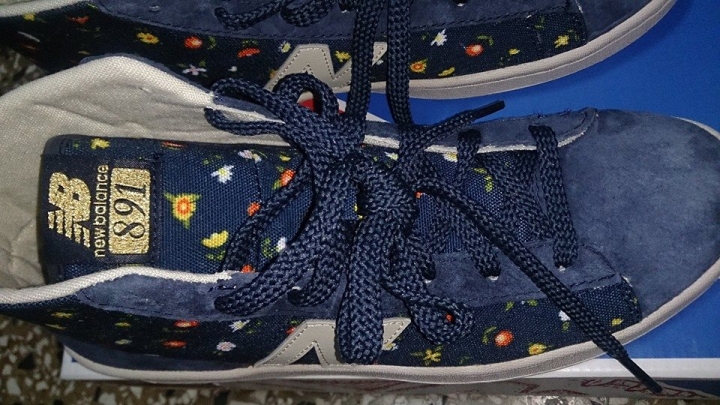 請幫小妹鑑定~新買New Balance CT891HN2 891 小碎花 深藍 是真?是假?(附多圖)