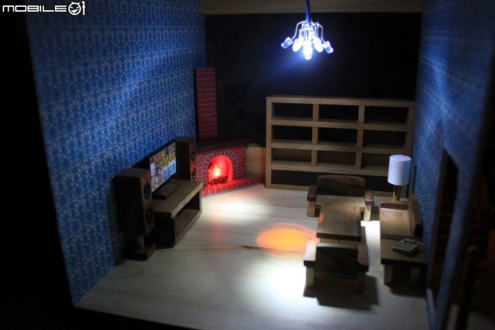 [硬漢工作室] 音樂書架娃娃屋