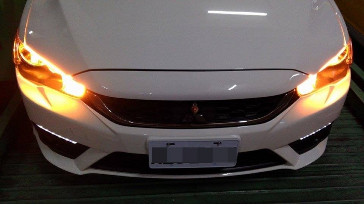 不知道啥頭的FORTIS  外黏導光條