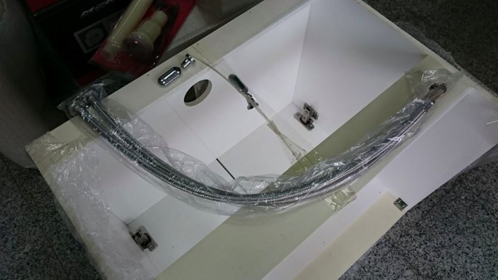 自家浴櫃DIY