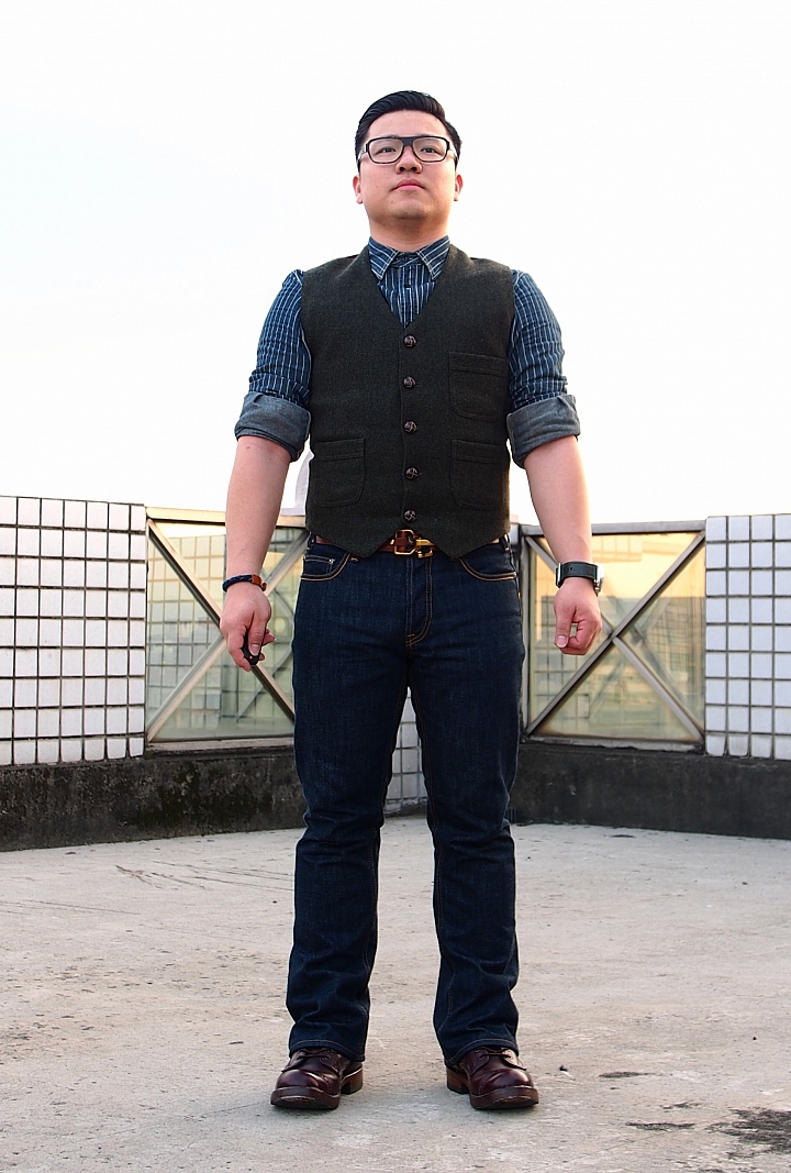 [矮子救星]Jeansda Fenrir Bootcut 原色靴型褲