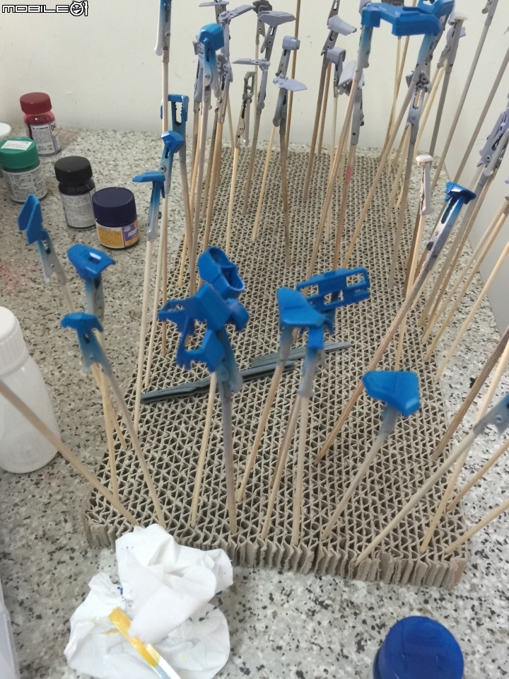 ［新手試作陰影噴塗］RG 1/144 命運鋼彈