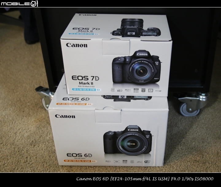 [圖多慎入] Canon 7D Mark II 簡單開箱 + 6D 補開箱 + T4i 等等的一堆雜七雜八照片