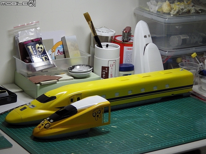 高鐵老皮歡樂列車模型製作