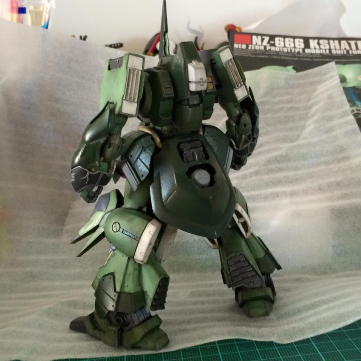 HGUC-剎帝利,改造完成