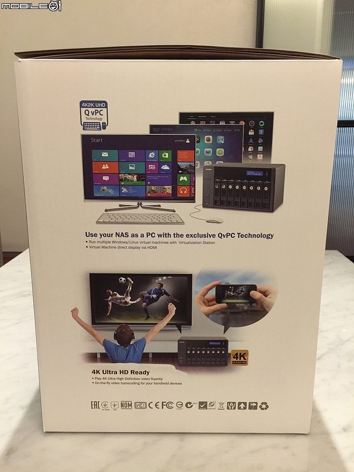 [開箱]非常不專業分享QNAP TVS-871 Turbo vNAS